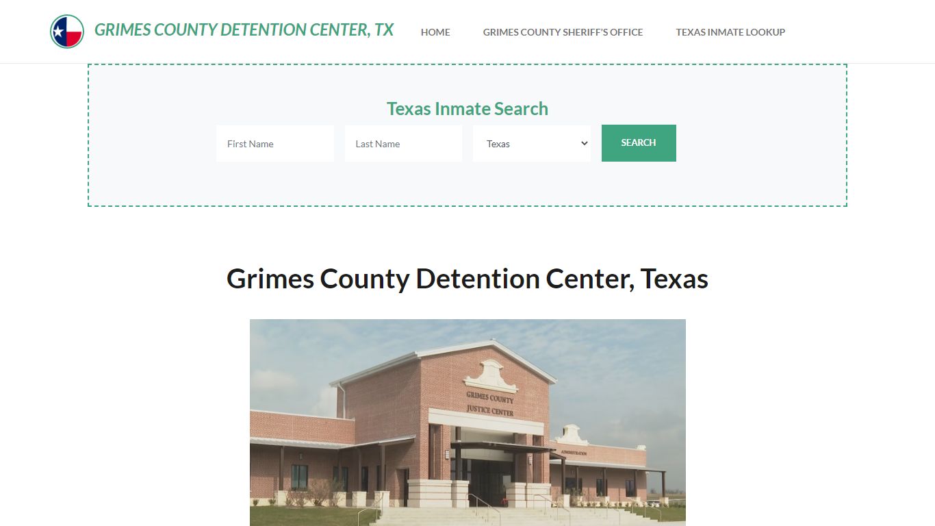 Grimes County Detention Center, TX Inmate Roster, Offender Search